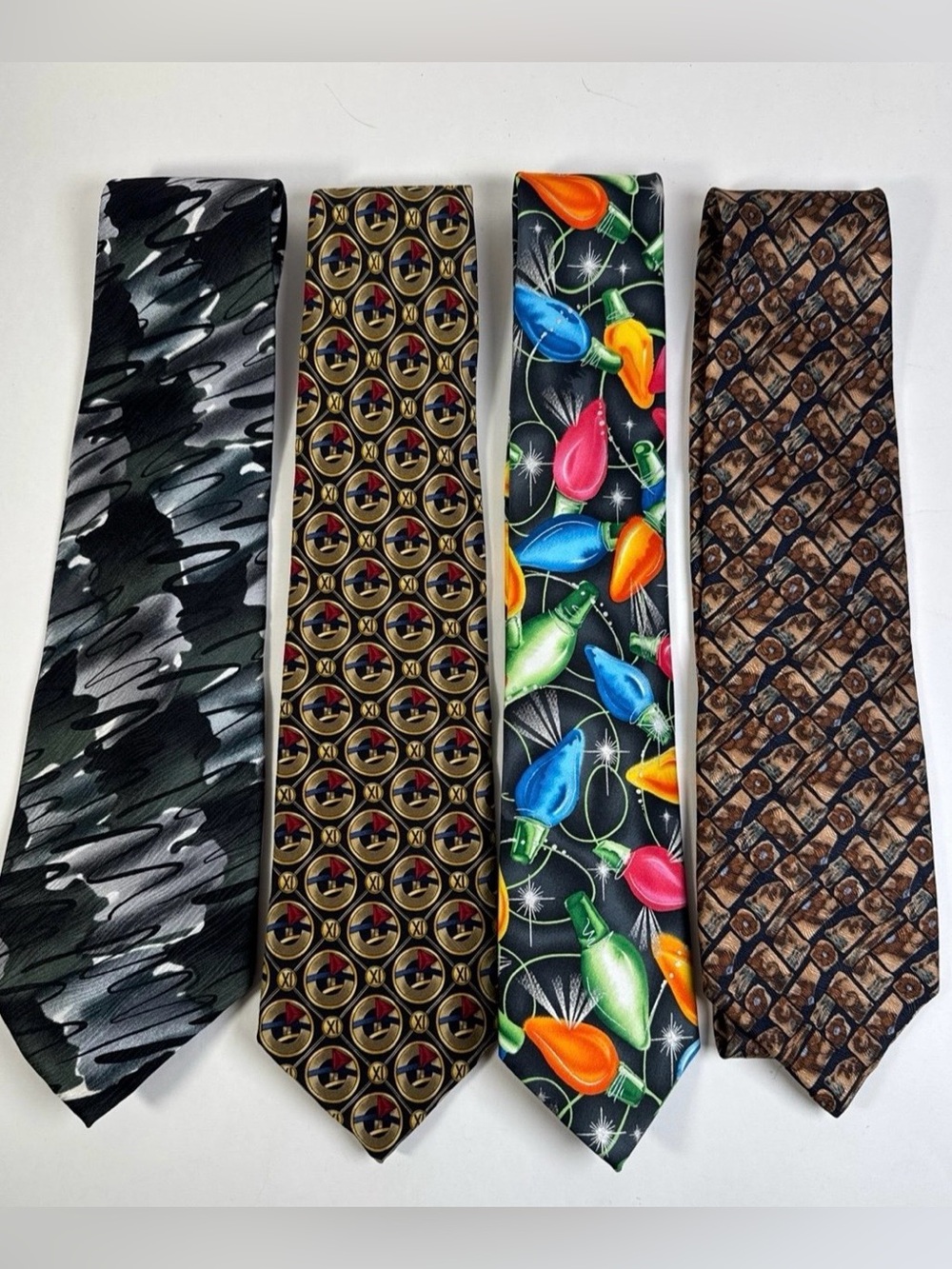 Jerry Garcia Silk Tie Lot Grateful Dead Collection Wearable Art